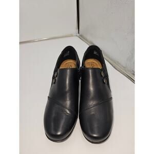 Carks women's slide on Chunky 2.5" Heels loafers comfort shoes  Size US 6.5